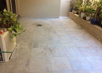 outdoor tiling